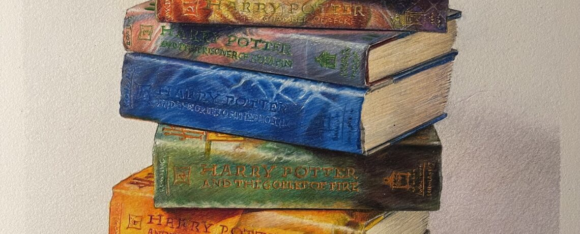 Art Show of the Month- Read Books & Things: Color Pencil Drawings